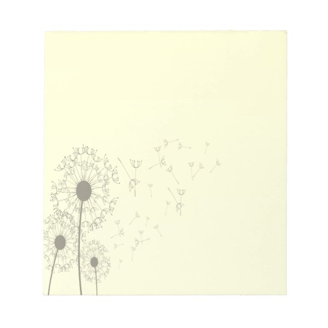 Dandelions Notepad (Front)