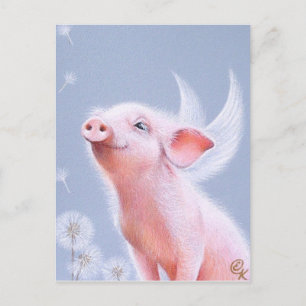 Dandelions Postcard