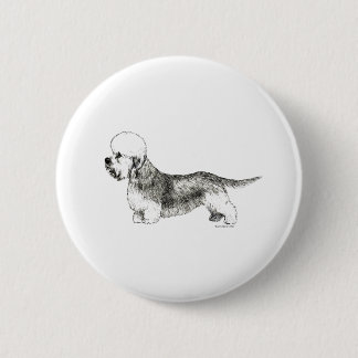 Dandie Dinmont Terrier 6 Cm Round Badge