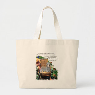 Dandie Dinmont Terrier Art Gifts Large Tote Bag