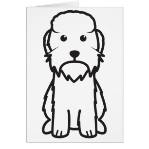 Dandie Dinmont Terrier Dog Cartoon