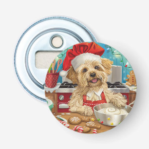 Dandie Dinmont Terrier Holiday Baking: Christmas Bottle Opener