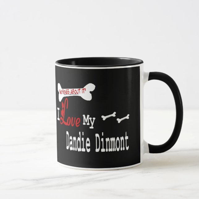 Dandie Dinmont Terrier (I Love) Mug (Right)