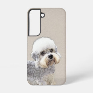 Dandie Dinmont Terrier Painting Original Dog Art Samsung Galaxy Case