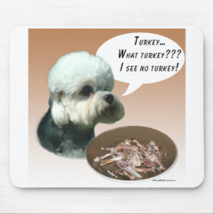 Dandie Dinmont Terrier Turkey Mouse Pad