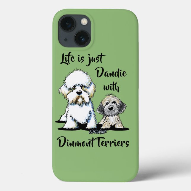 Dandie Dinmont Terriers Case-Mate iPhone Case (Back)
