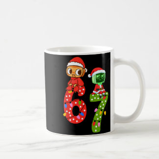Dandy Bruh 67 Days Meme Humor 6 7 Shelly World Six Coffee Mug