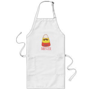 Dandy Corn Funny Candy Fun Toon Art Long Apron