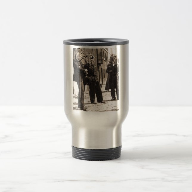 "Dandy Lions" Travel Mug (Center)