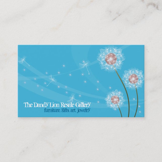 Dandylion Business Cards (Front)