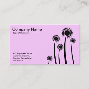 DandyLion Clocks - Alternating sides Business Card