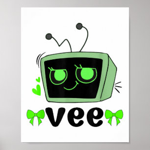 Dandys World Vee Costume For Kids And Adults  Poster