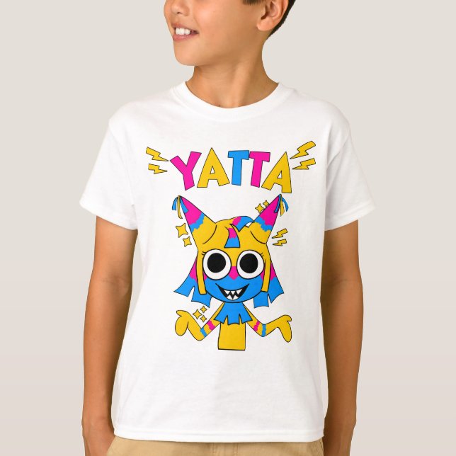 Dandy's World Yatta | funny dandys world toon T-Shirt (Front)