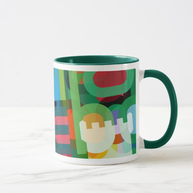 Danebod Colourful Overlay Mug (Right)