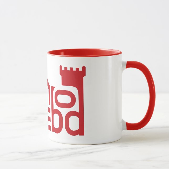 Danebod Red Logo Mug (Right)