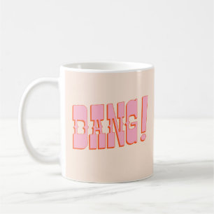 DANG! (western saloon font, retro mod colours) Coffee Mug