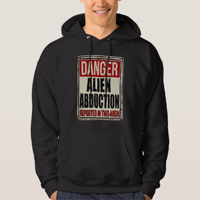 Danger Aliens Graphic Hoodie (Front)