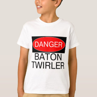 Danger - Baton Twirler Funny Twirling T-Shirt Mug