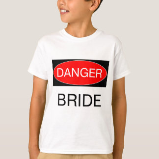 Danger - Bride Funny Wedding T-Shirt Mug Apron
