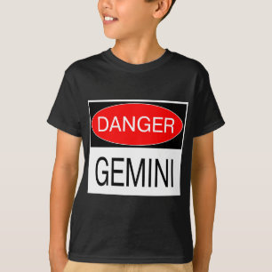 Danger - Gemini Funny Astrology T-Shirt Hat Mug