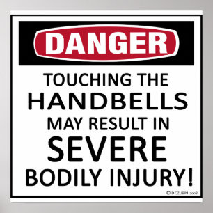 Danger Handbells Poster