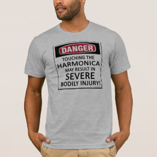 Danger Harmonica T-Shirt