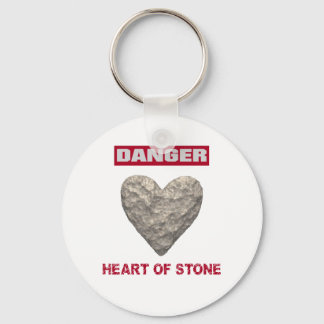 DANGER:  Heart of Stone Key Ring