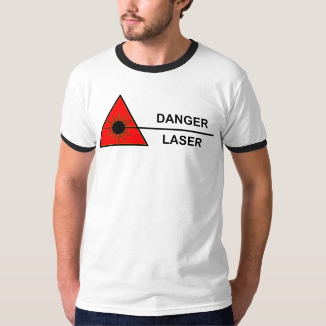 Danger Laser T-Shirt (Front)