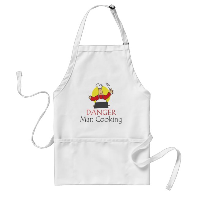 Danger Man Cooking Standard Apron (Front)