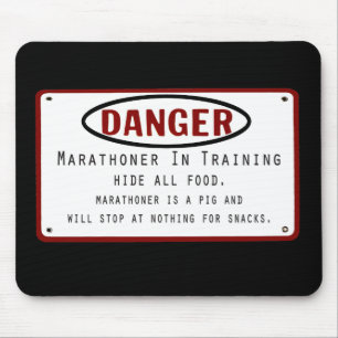 Danger Marathoner Mouse Pad