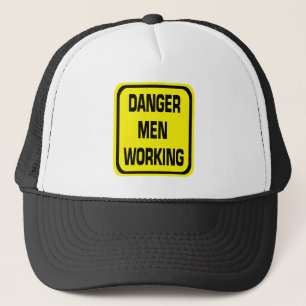 Danger Men Working Hat