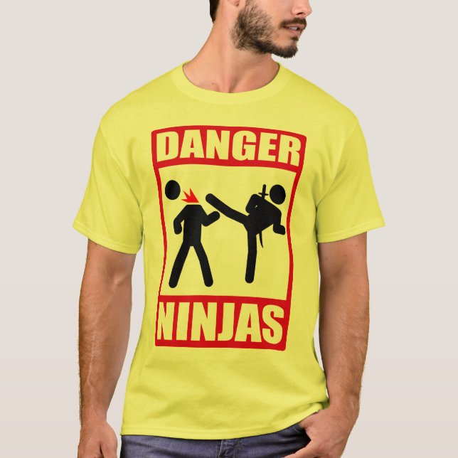 Danger Ninjas T-Shirt (Front)