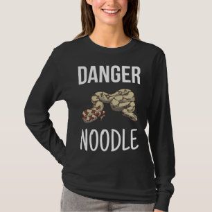 Danger Noodle  Herpetologist Ophidian Snake T-Shirt