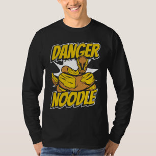 Danger Noodle Snake Owner Snake  Banana Ball Pytho T-Shirt