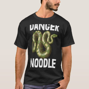 Danger Noodle Snake Python Slithering Tee Snake