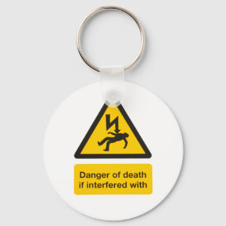 Danger of death Keychain