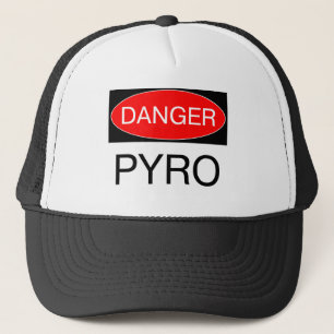 Danger - Pyro Funny Pyrotechnician T-Shirt Mug Bag Trucker Hat