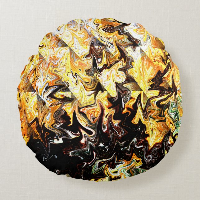 Danger...... Round Cushion (Front)