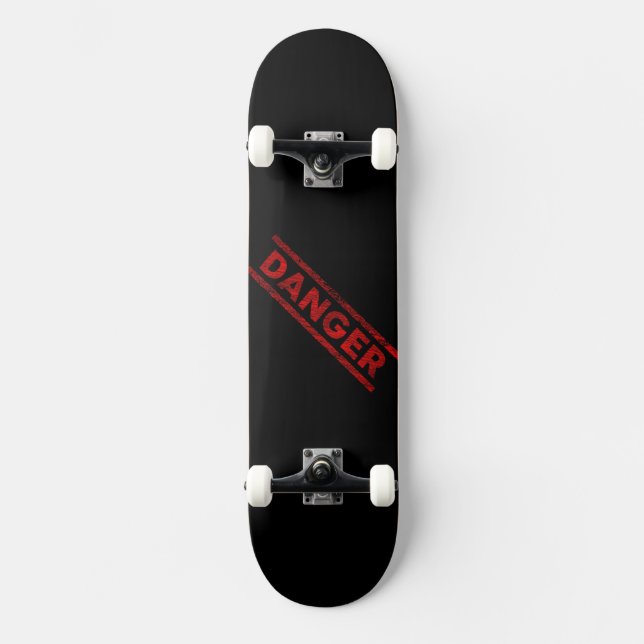 Danger Skateboard Design (Front)