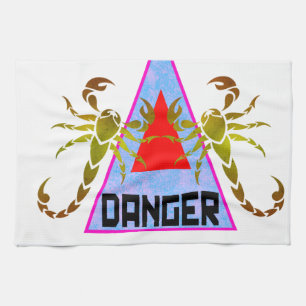 Danger Tea Towel