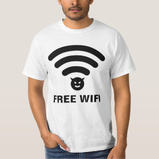 Dangerous Free Wifi T-Shirt