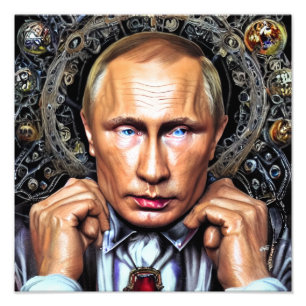 dangerous man Vladimir Putin Photo Print