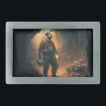 Dangerous Mines Belt Buckle<br><div class="desc">He had many pits in the area of Laureion, from which he raised considerable income, but their extraction was associated with some dangers.</div>