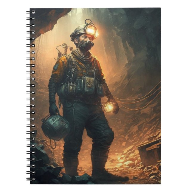 Dangerous Mines Notebook (Front)