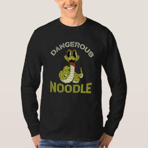 Dangerous Noodle, Snake Joke, Hobby Snake, Snake L T-Shirt