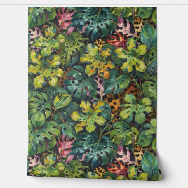 Dangerous Predator in the Tropics Wallpaper (Unrolling)