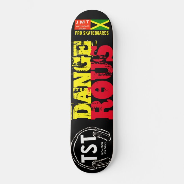 DANGEROUS SKATEBOARDS  / JMT SKATEBOARDS (Front)