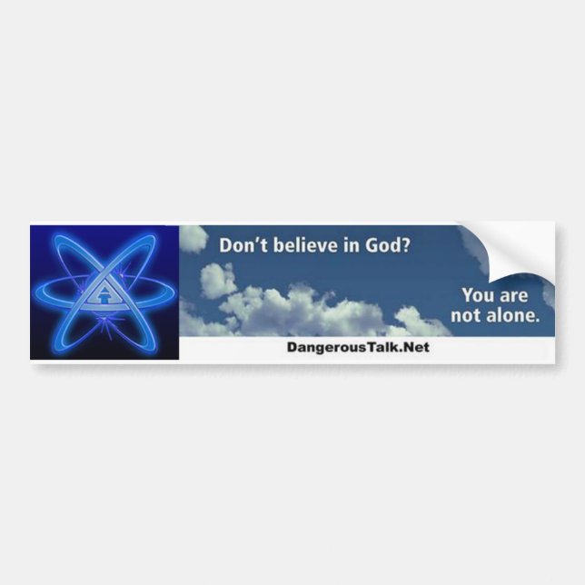 Dangerous Talk Bumper Sticker (Front)