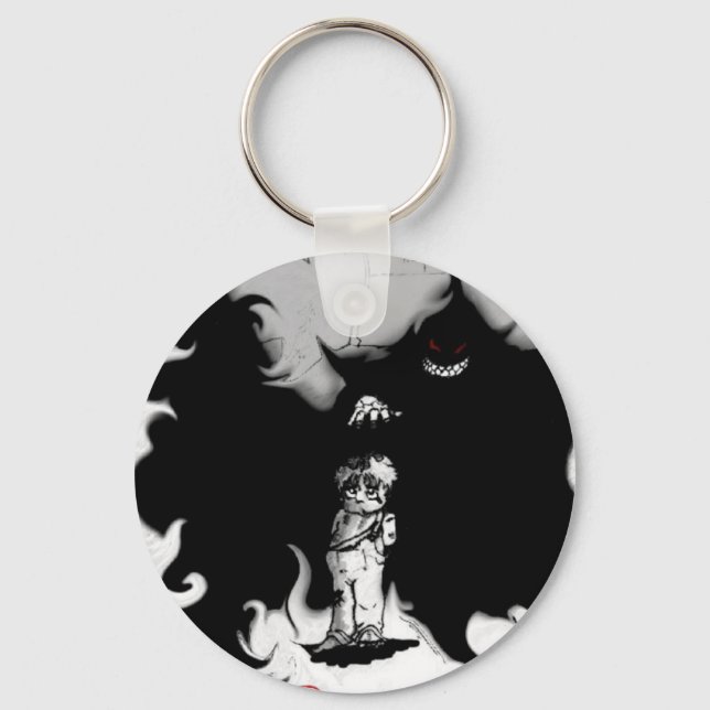 Dangerous Threads - Keychain (Front)