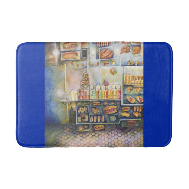 Dangerously Close To Fun Bath Mat (Front)